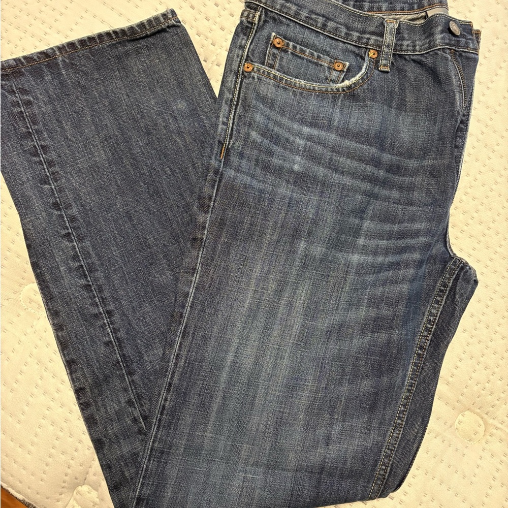 Banana Republic Blue Straight Fit Jeans